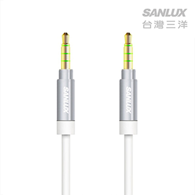 【SANLUX台灣三洋】耳機麥克風音源線  SYCB-AA3100