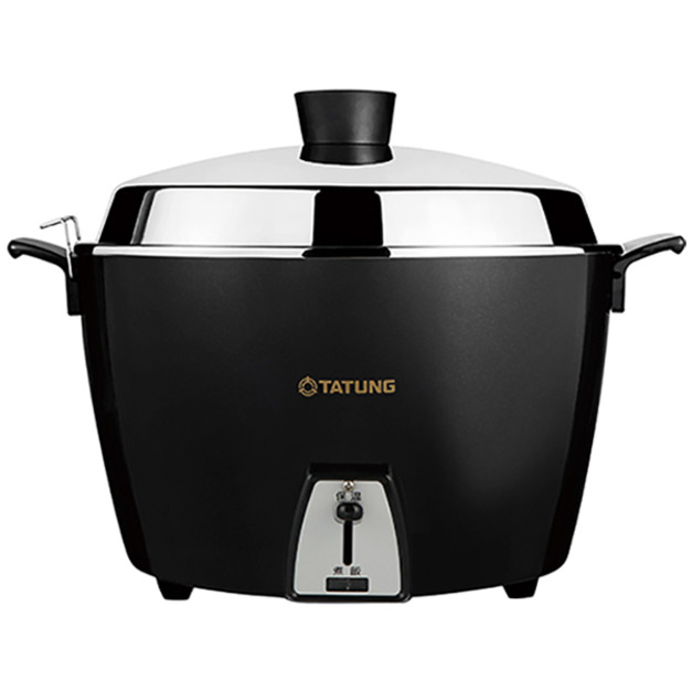 【TATUNG大同】10人份全不鏽鋼電鍋-曜石黑 TAC-10L-MBK