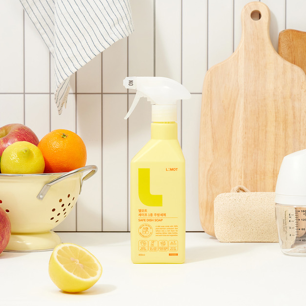 L:MOT蔬果+碗盤2in1清潔劑-400ML