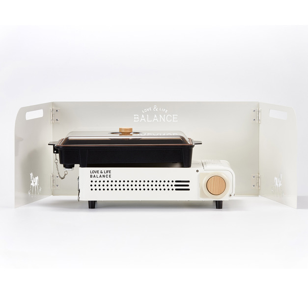 Love&Life Balance-韓國高質感擋風板（象牙白）