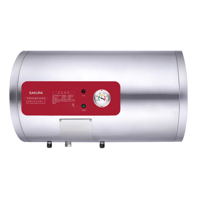 【SAKURA 櫻花】12加侖標準橫掛式儲熱式電熱水器(EH1210AL4)(原廠保固安裝服務)