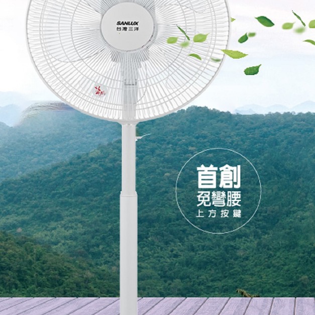【SANLUX 台灣三洋】14吋DC遙控電風扇(EF-14DHA)(免運)