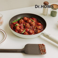 【韓國Dr.HOWS】LUMI 平底煎鍋(附鍋鏟26cm)-米白