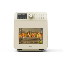 韓國VOTO蒸氣烤箱15L-5件組(奶茶色)