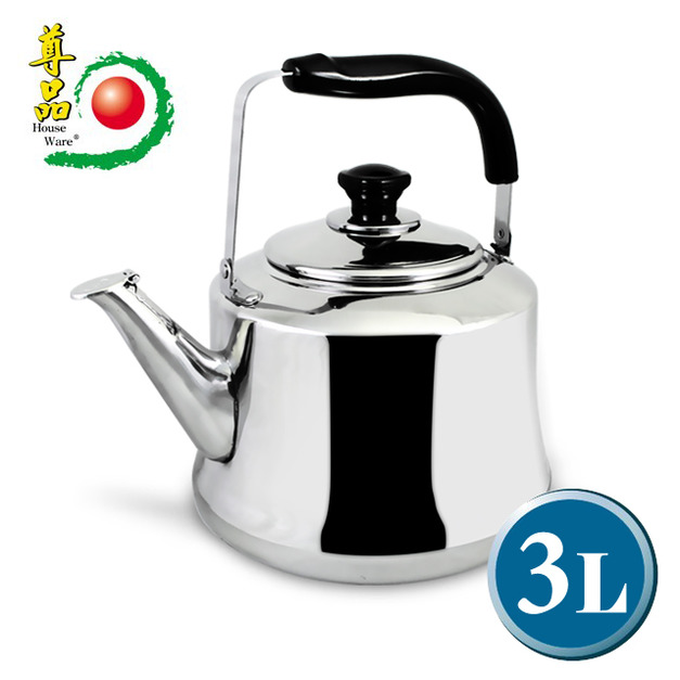 【尊品】不銹鋼布萊克琴音壺3L(SKB-3L)