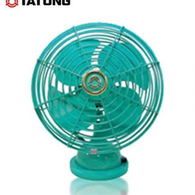 【TATUNG 大同】大同復古桌上小電扇-綠色(TF-U4)