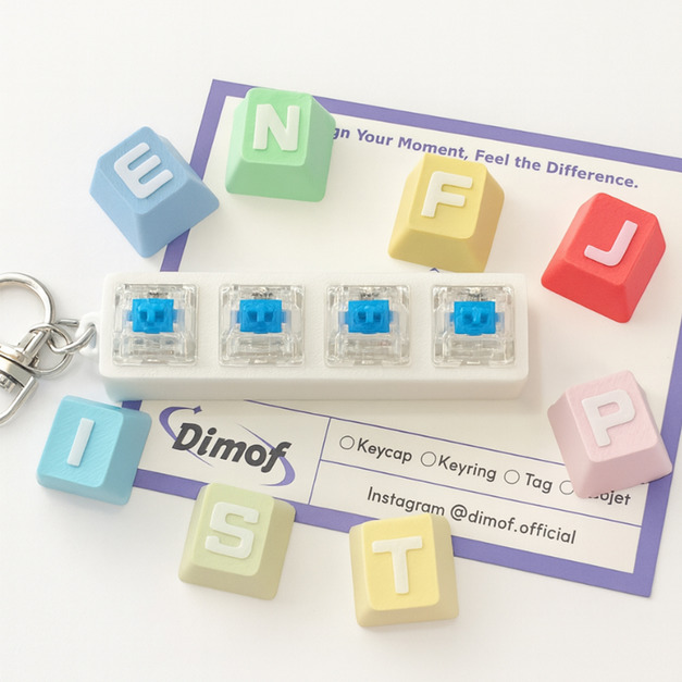 【Demof】MBTI鍵帽鑰匙圈