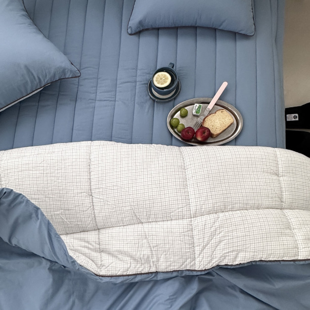 HABBYNDECO | Zen Grid  100支紗棉莫代爾雙面寢具