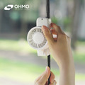 OHMO多功能手持夾傘風扇(蜜桃奶）_1
