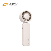 OHMO多功能手持夾傘風扇(蜜桃奶）