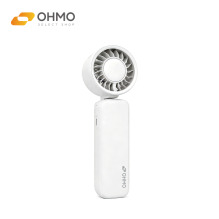 OHMO多功能手持夾傘風扇(奶油白）