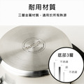 【韓國Dr.HOWS】BRIDGE 不銹鋼單柄湯鍋-銀 (18cm)_3