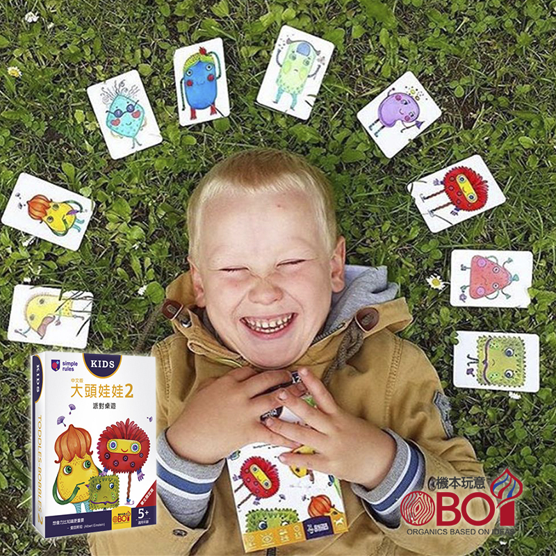 機本玩意OBOi-俄羅斯simple rules - 派對型桌遊 -大頭娃娃2中文版