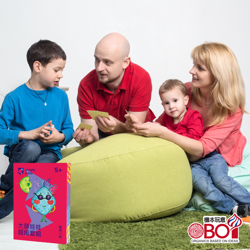 simple rules - 大頭娃娃超級套組中文版- 俄羅斯兒童桌遊 - 強化STEAM教育