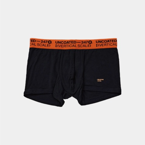 [Renewal]Drawers Excel彈力低腰平口內褲 魅力橘