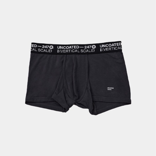 [Renewal]Drawers Excel彈力低腰平口內褲 帥氣黑