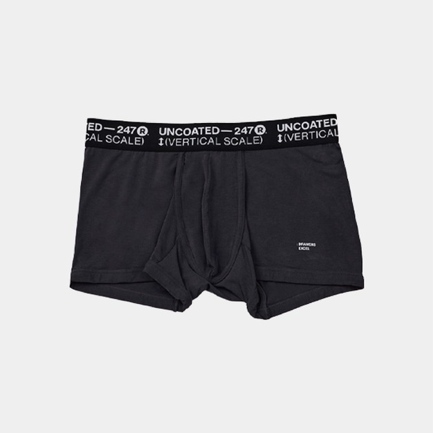 【黃小愛團購】[Renewal]Drawers Excel彈力低腰平口內褲_帥氣黑