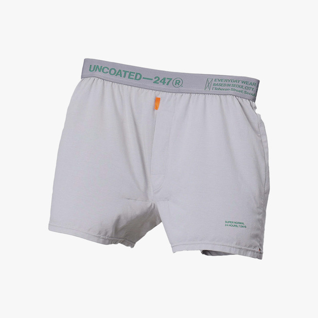 【黃小愛團購】Slim Fit空氣感抗菌平口內褲V2_ 淺銀灰(極少量)