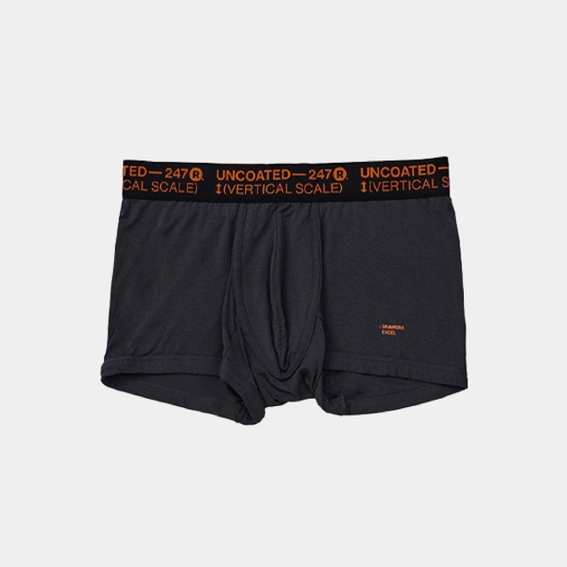 【黃小愛團購】[Renewal]Drawers Excel彈力低腰平口內褲_內斂橘