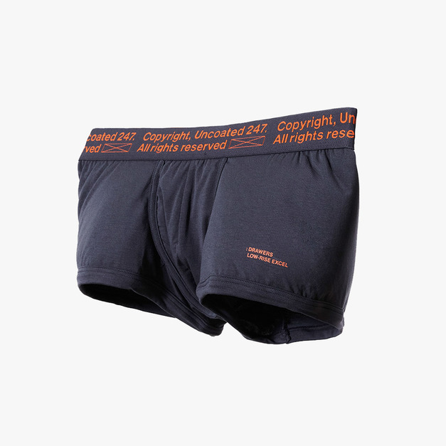 【黃小愛團購】Drawers Low-rise 經典低腰平口內褲_魅力橘