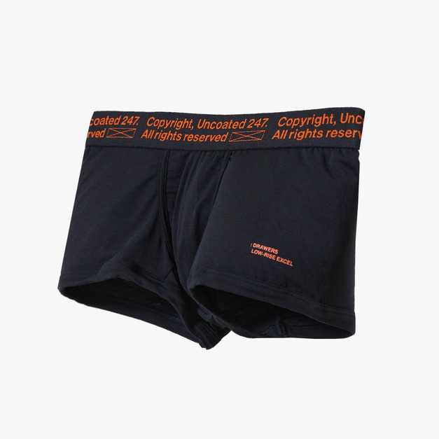 【黃小愛團購】Drawers Low-rise 經典低腰平口內褲_耀眼橘