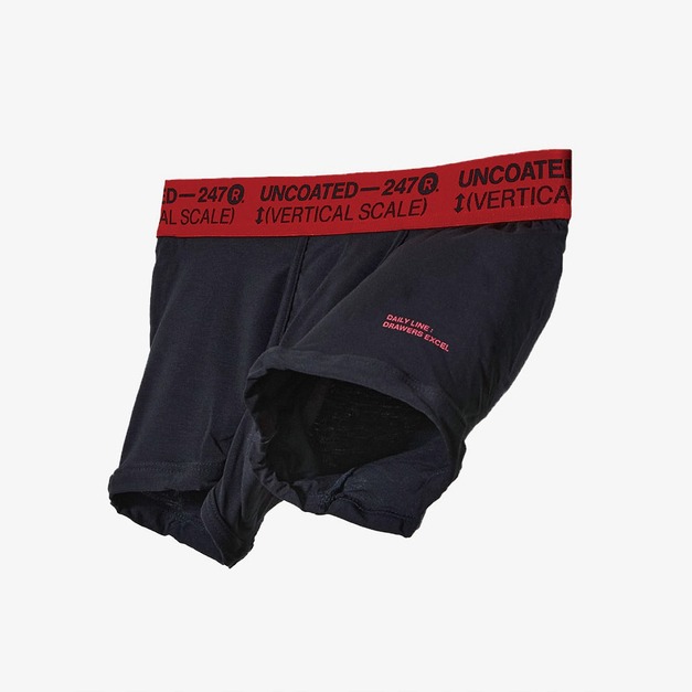 【黃小愛團購】Drawers Excel系列 彈力低腰平口內褲_沉穩紅