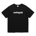 MAHAGRID 基本款Logo短袖T恤 黑色_1
