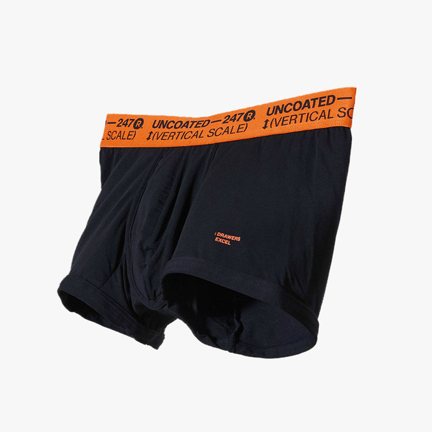 【黃小愛團購】[Renewal]Drawers Excel彈力低腰平口內褲_ 魅力橘