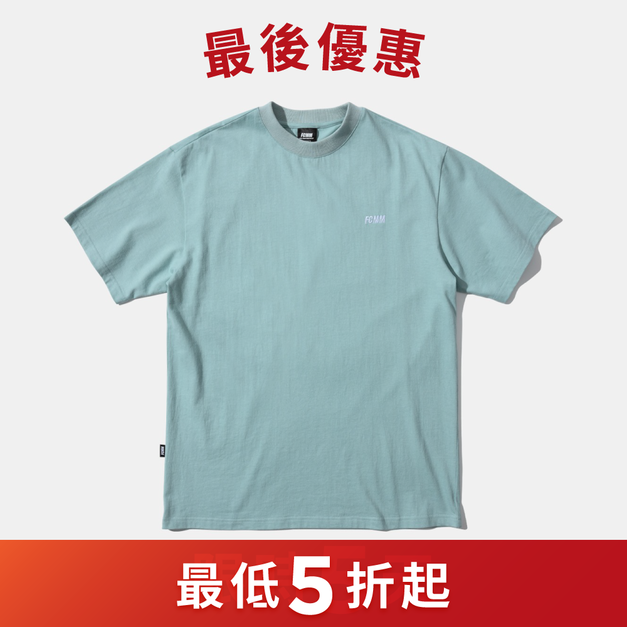 FCMM俱樂部刺繡LOGO短袖T-SHIRT