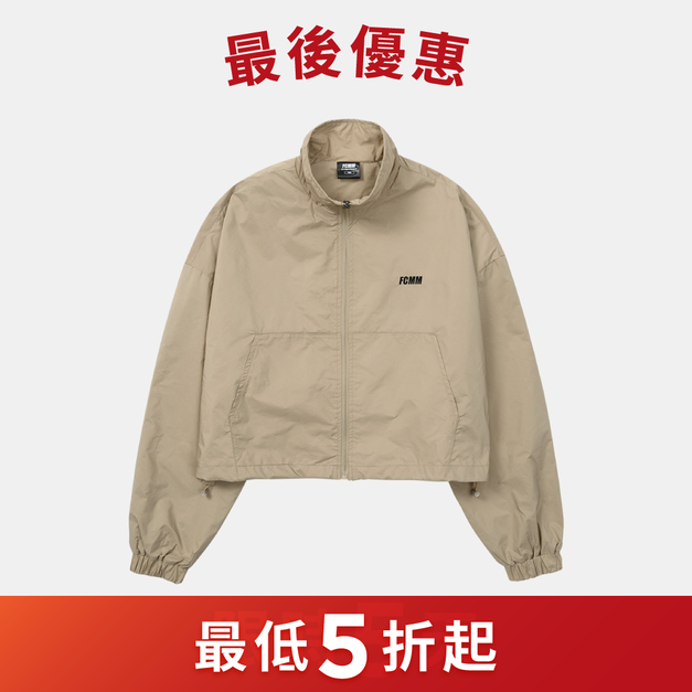 FCMM俱樂部短版防風外套