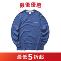 MAHAGRID 原創標誌 LS TEE 海軍藍