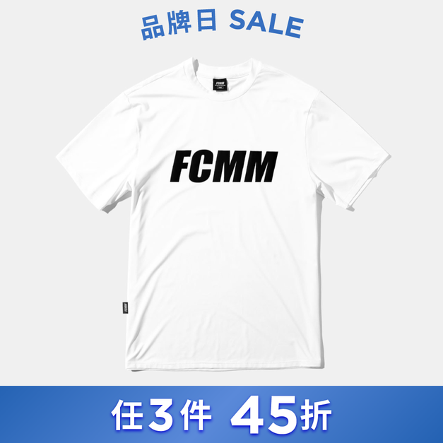 FCMM俱樂部大LOGO短袖T-SHIRT
