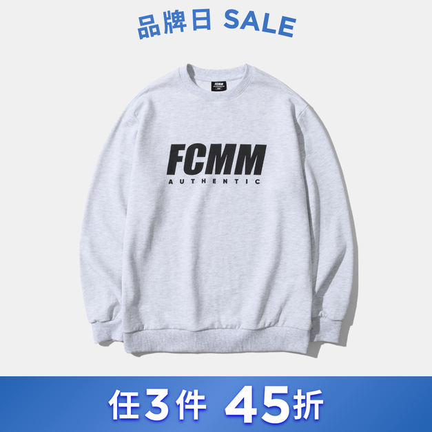 FCMM印花大LOGO大學T