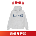 MAHAGRID 經典LOGO連帽外套 淺灰色