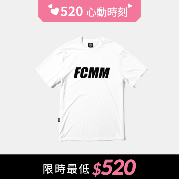 FCMM俱樂部大LOGO短袖T-SHIRT