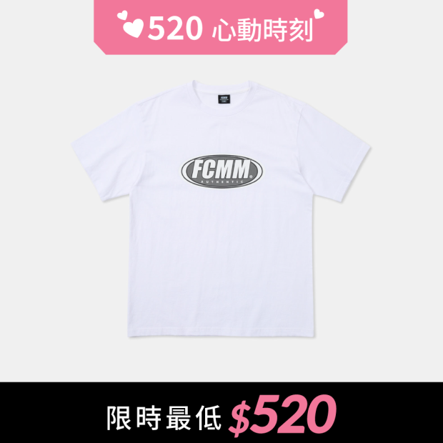 FCMM印花LOGO短袖T-SHIRT