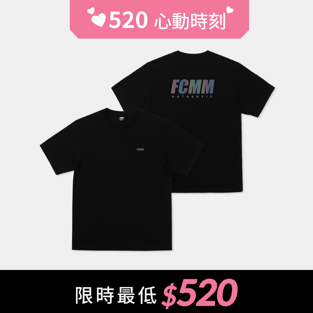 FCMM炫光大LOGO短袖T-SHIRT