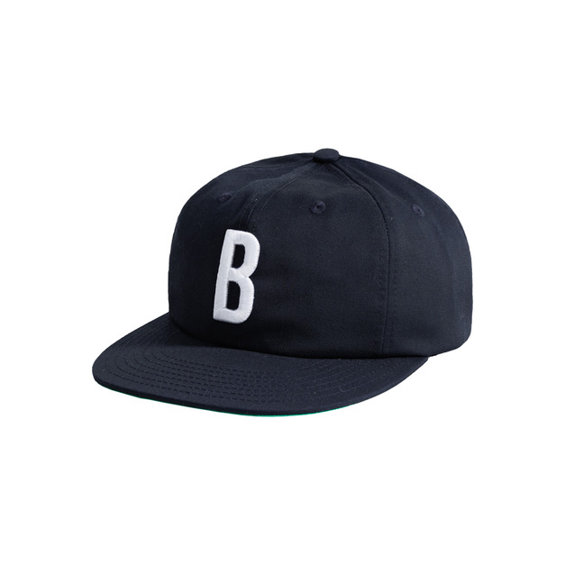 B LOGO 經典平帽沿孩童棒球帽 Snapback Kids 深藍
