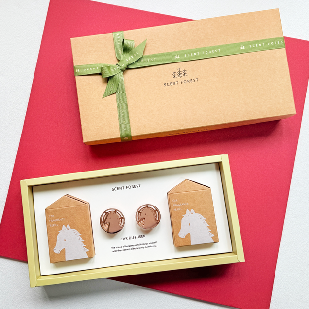 【馬上開運🐴】2026寶馬年 質感金屬車用香氛 - 功能大升級 小馬造型新登場🔥