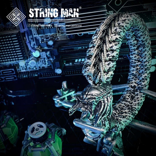 STRING MAN傘繩士-【客製化】傘繩手環終極戰士，鐵血戰士，yautja