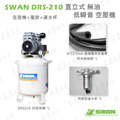 天鵝牌 SWAN DRS210-30 直立式 無油式 空壓機 30公升_2