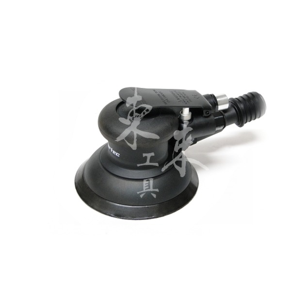 高階款 5吋 精細研磨 2.5mm偏擺 氣動研磨機 中央集塵