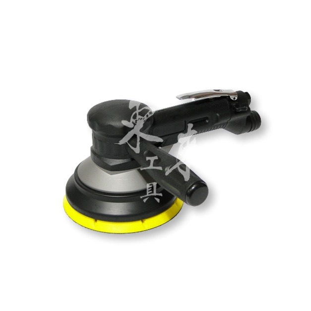 專業級 低轉速 重切削 6吋 氣動研磨機 齒輪式 中央集塵