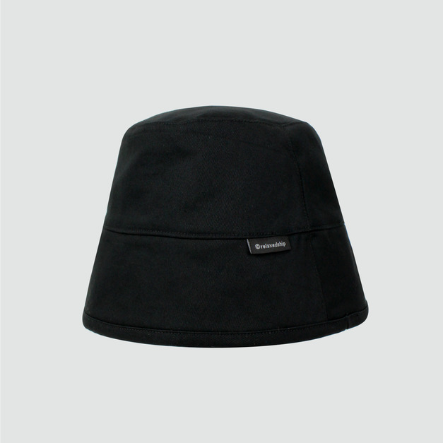 四季款鐘形帽 - 黑色