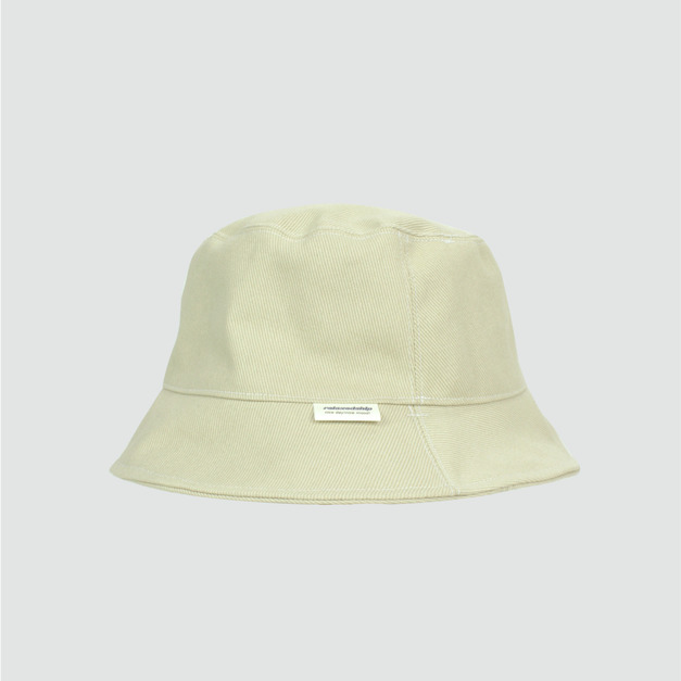 短檐漁夫帽 - 米黃色