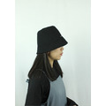短毛呢鐘形帽 -黑色_3