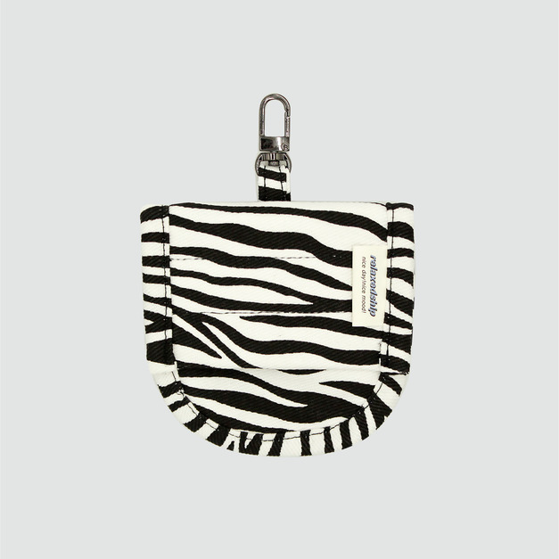 翻蓋多用途小袋-斑馬紋