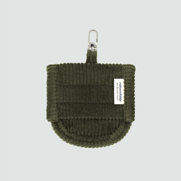 翻蓋多用途小袋-墨綠色