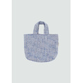 織紋手提袋-藍色