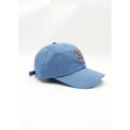 logo刺繡棒球帽-藍色_7